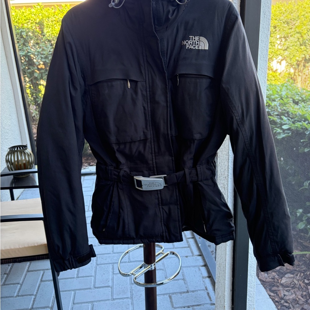 The North Face Black Belted Coat